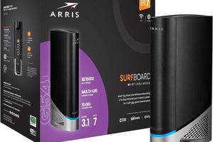 Arris Surfboard G54 router.