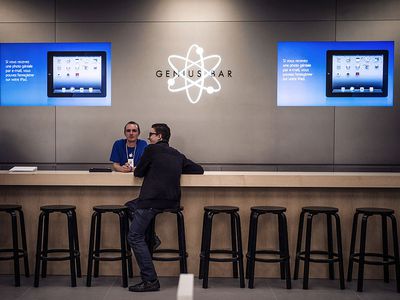 An Apple Genius Bar