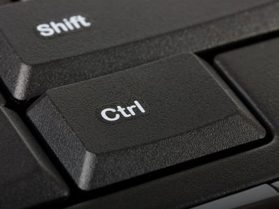 Image of a keyboard ctrl key